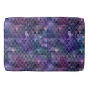 Search for purple glitter bath mats Mermaid