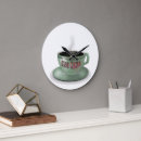 Search for coffee cup clocks Cappuccino