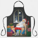 Search for eve aprons Santa
