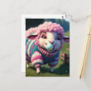Search for cartoon funny sheep postcards Cute