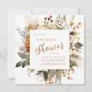 Search for burnt orange bridal shower invitations Classic