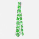 Search for irish luck ties Clover