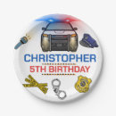 Search for police paper plates Modern