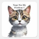Search for not my problem stickers Cat