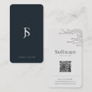 Search for software engineer business cards Developer