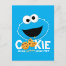 Search for love monster postcards Sesame street