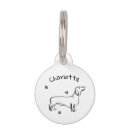 Search for dachshund dog tags Drawing