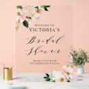 Search for floral bridal shower welcome signs Hydrangea