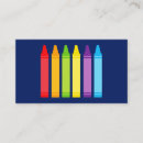Search for crayon business cards Elementary school