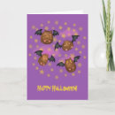 Search for stars halloween cards Night sky