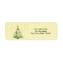 Search for green tree return address labels Red