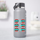 Search for proof stickers Kiss cut vinyl bottle