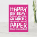 Search for funny cat image cards Pink