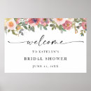 Search for floral bridal shower sign posters Script