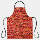 Search for knitting aprons Red