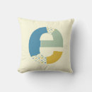 Search for letter e cushions Blue