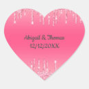 Search for glitter hearts stickers For her