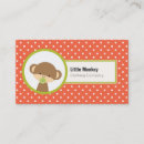 Search for orange dot business cards Cute