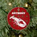 Search for lobster christmas tree decorations New england