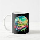 Search for us map mugs Vintage state design