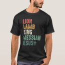 Search for lion and lamb tshirts Religious