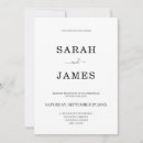 Search for simple invitations Classic