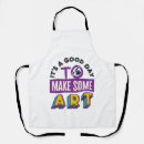 Search for art student aprons Teacher