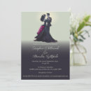 Search for elegant halloween wedding invitations Black