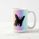 Search for pastel butterfly mugs Rainbow
