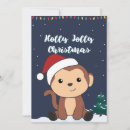 Search for monkey christmas cards Children