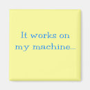 Search for machine magnets Humour