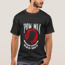 Search for missing in action tshirts Military