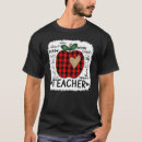 Search for gingham apple tshirts Teacher