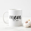 Search for mom est mugs Typography