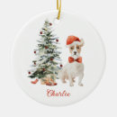 Search for jack russell dog christmas tree decorations Red