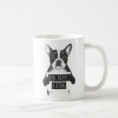 Search for cute french mugs Black and white