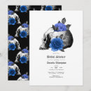 Search for goth bridal shower invitations Botanical
