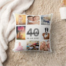 Search for 40th birthday cushions Unique