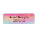 Search for rainbow stripes return address labels Modern