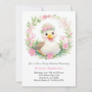 Search for ducky baby shower invitations Duckling
