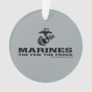 Search for marines the christmas tree decorations The few the proud