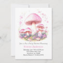 Search for magic mushroom invitations Watercolor