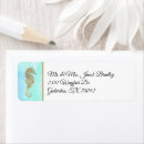 Search for beach wedding invitations return address labels Chic