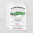 Search for classic car invitations Vintage