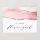 Search for will you be my flowergirl Watercolor floral