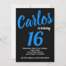 Search for boy and girl birthday invitations Blue
