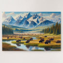 Search for bison puzzles Wild
