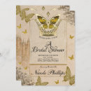 Search for castle bridal shower invitations Fairytale