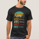 Search for 40th wedding anniversary tshirts Best