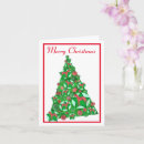 Search for italian greyhound christmas cards Red